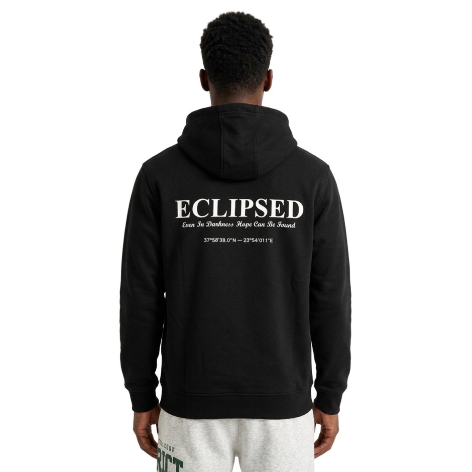 Men's Hoodie Black - District75 