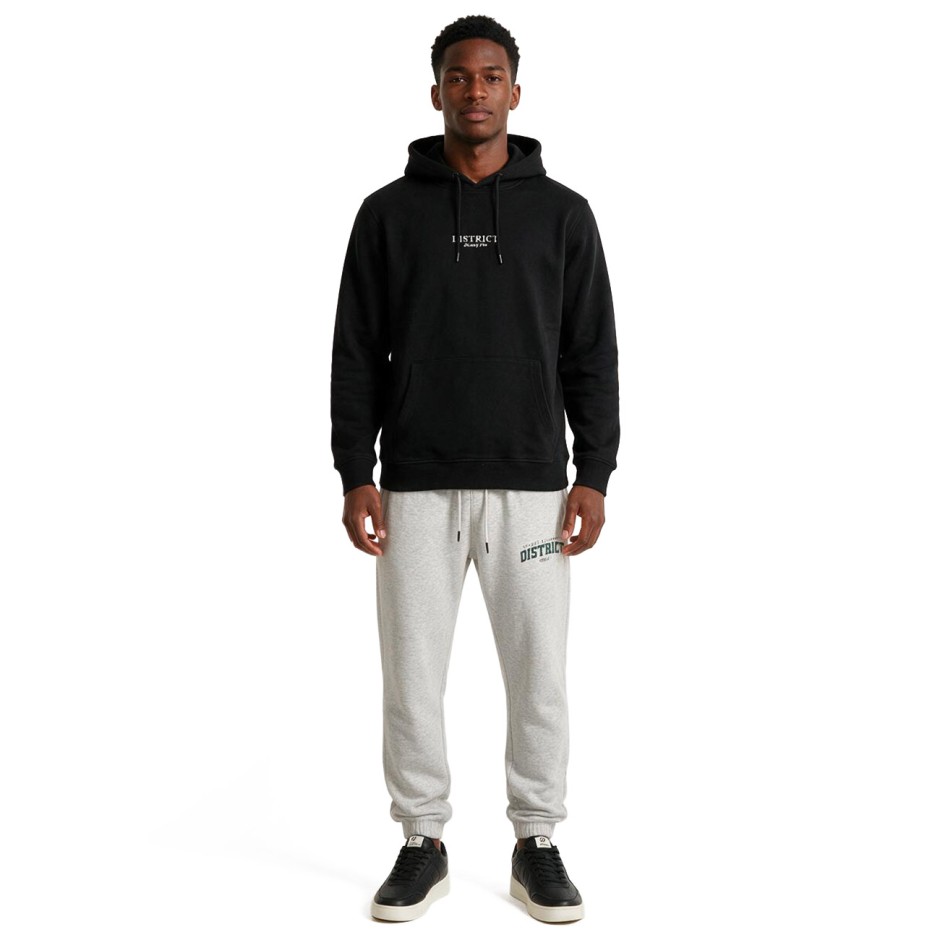 Men's Hoodie Black - District75 