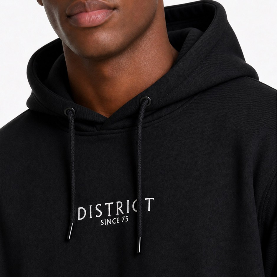 Ανδρικό Φούτερ Μαύρο - District75