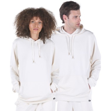 DISTRICT75 UNISEX ECO-FRIENDLY HOODIE 221MHO-100-092 Ecru