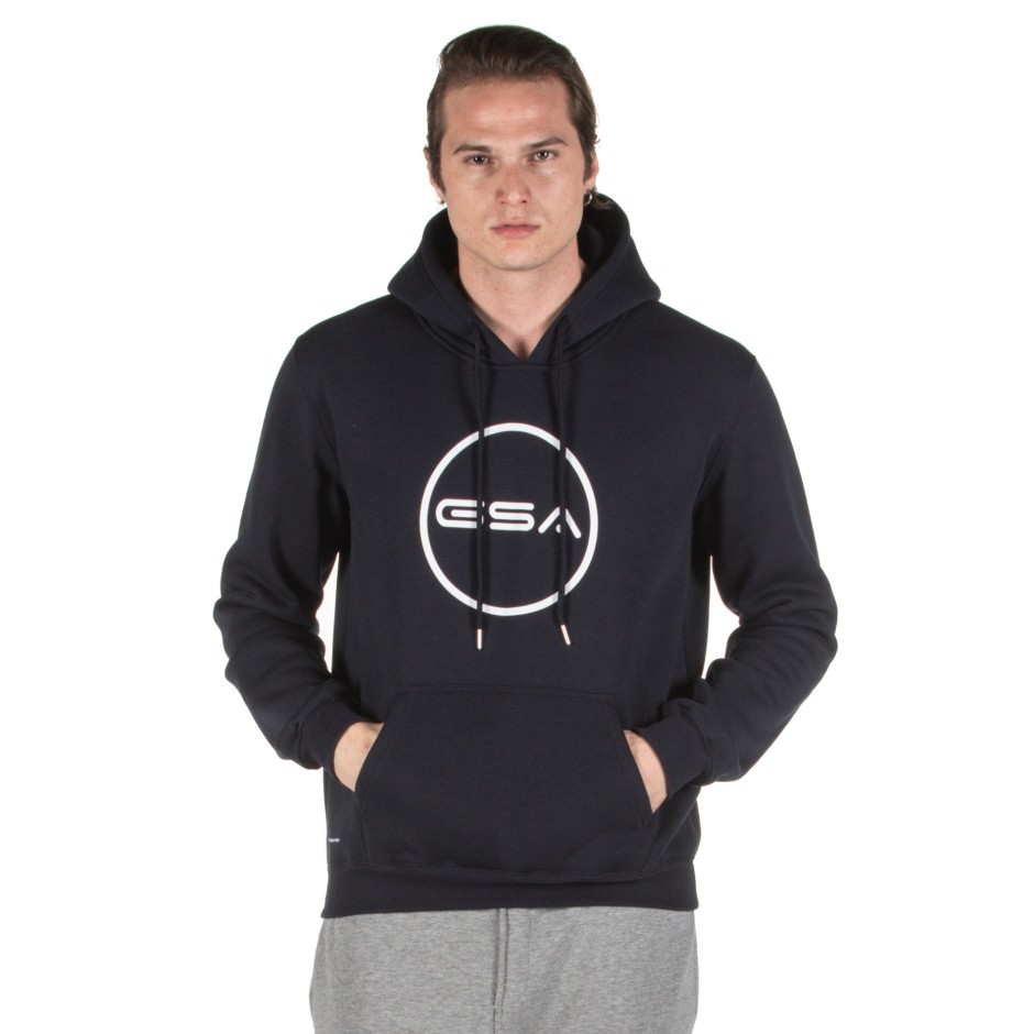 GSA SUPERLOGO HOODIE 17-18105-03 INK Μπλε