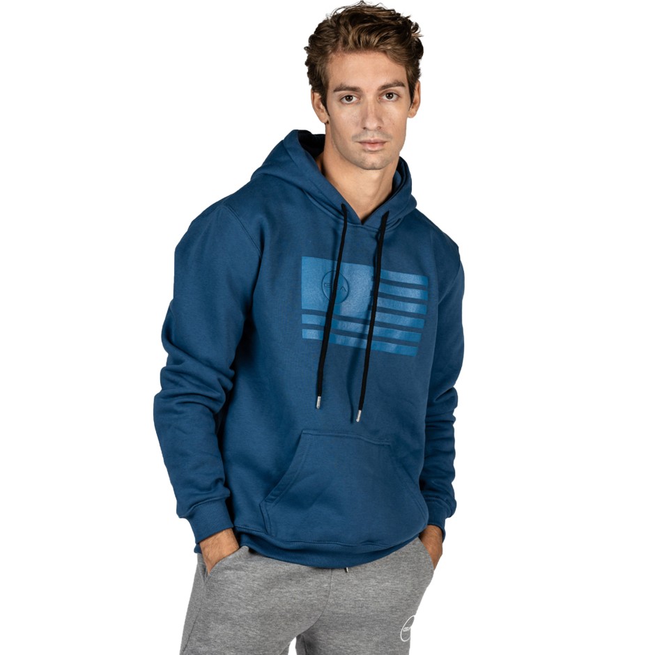 GSA GEAR SUPER HOODIE 17-1236-59 INDIGO Μπλε