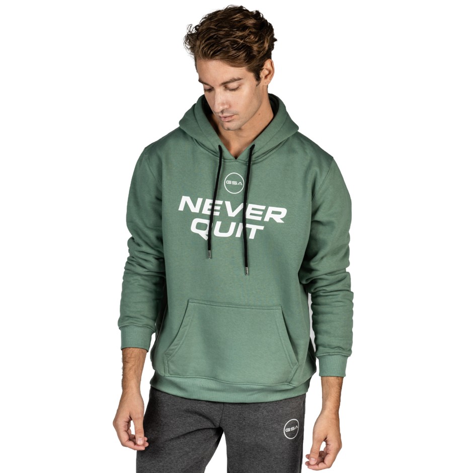 GSA GEAR SUPER HOODIE 17-1236-35 GREEN Πράσινο