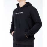 GSA SPORT LOGO HOODIE (BRUSHED) 28-1404-BLACK Black Image 1