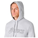 ASICS LOGO OTH HOODIE 2031E187-020 Grey Image 2