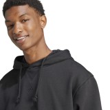 adidas Sportswear All SZN Fleece Μαύρο - Ανδρική Μπλούζα Φούτερ Με Κουκούλα Εικόνα 1