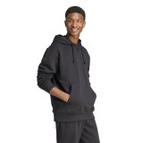 adidas Sportswear All SZN Fleece Μαύρο - Ανδρική Μπλούζα Φούτερ Με Κουκούλα Εικόνα 3