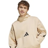Ανδρικό Φούτερ Μπεζ - adidas Sportswear Z.N.E.  Εικόνα 1