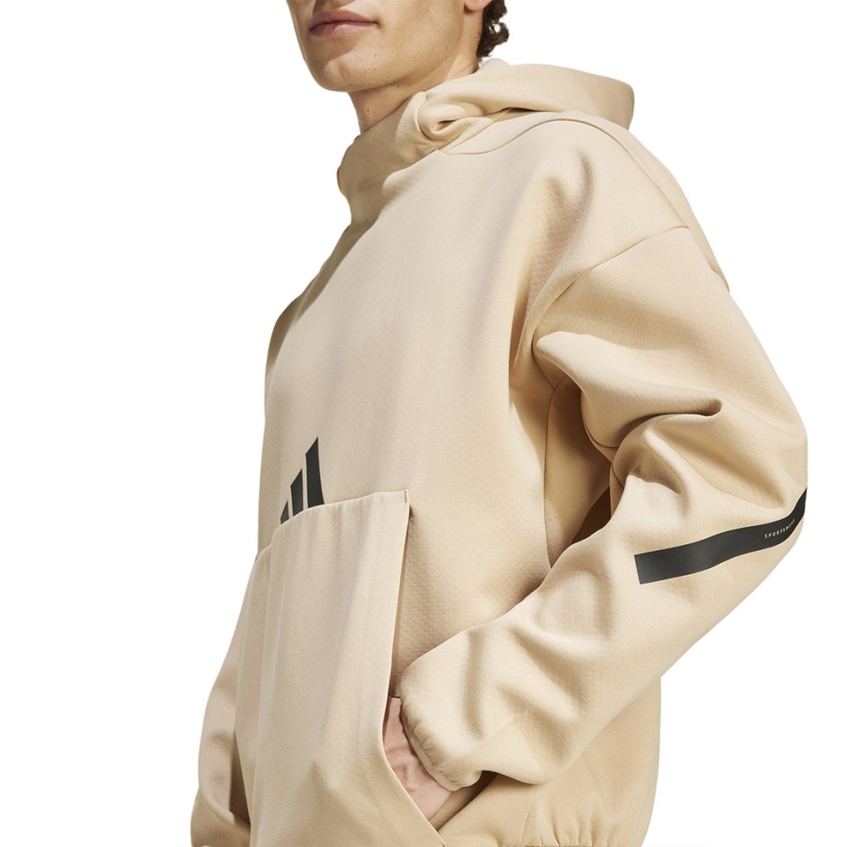 Ανδρικό Φούτερ Μπεζ - adidas Sportswear Z.N.E. 