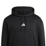 Men's Hoodie Black - adidas Sportswear Essentials Feelcozy Fleece Image 1