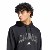 Ανδρικό Φούτερ Μαύρο - adidas Sportswear Collegiate Script Graphic Εικόνα 1