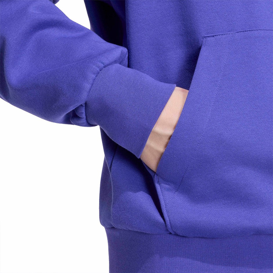 Ανδρικό Φούτερ Μωβ - adidas Sportswear Essentials Feelcozy Fleece