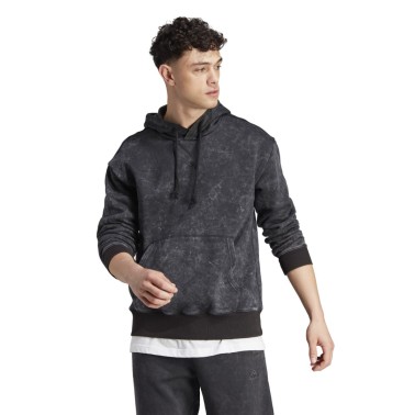 adidas Sportswear ALL SZN GARMENT-WASH HOODIE Μαύρο
