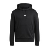 Men's Hoodie Black - adidas Sportswear Essentials Feelcozy Fleece Image 