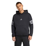Ανδρικό Φούτερ Μαύρο - adidas Sportswear Future Icons 3-Stripes Εικόνα 