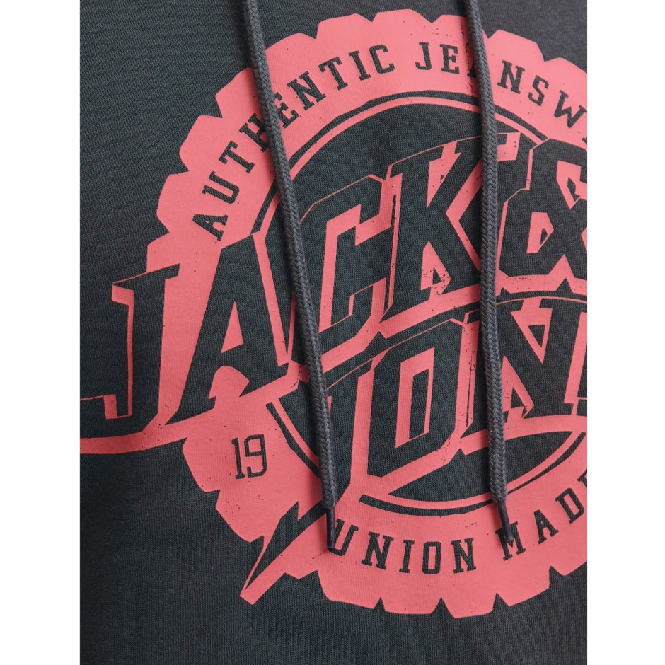 Ανδρικό Φούτερ Μαύρο - Jack & Jones Jprblubaron