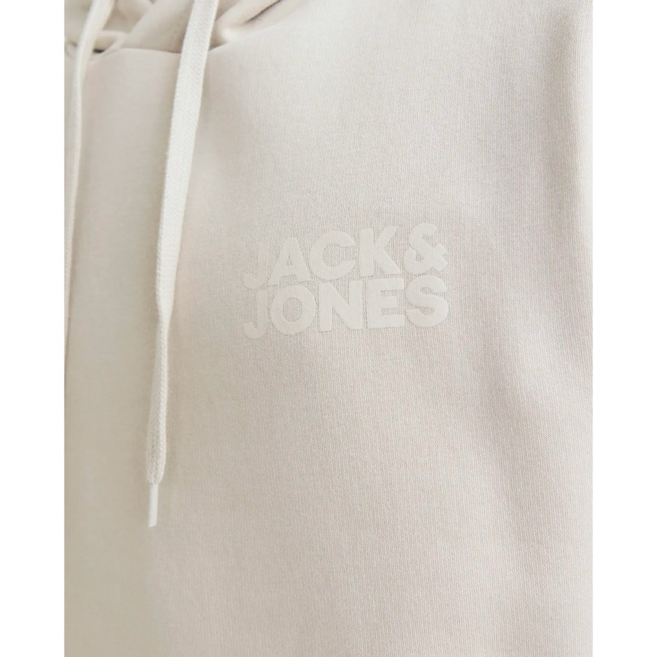 Ανδρικό Φούτερ Εκρού - Jack & Jones JJecorp Logo