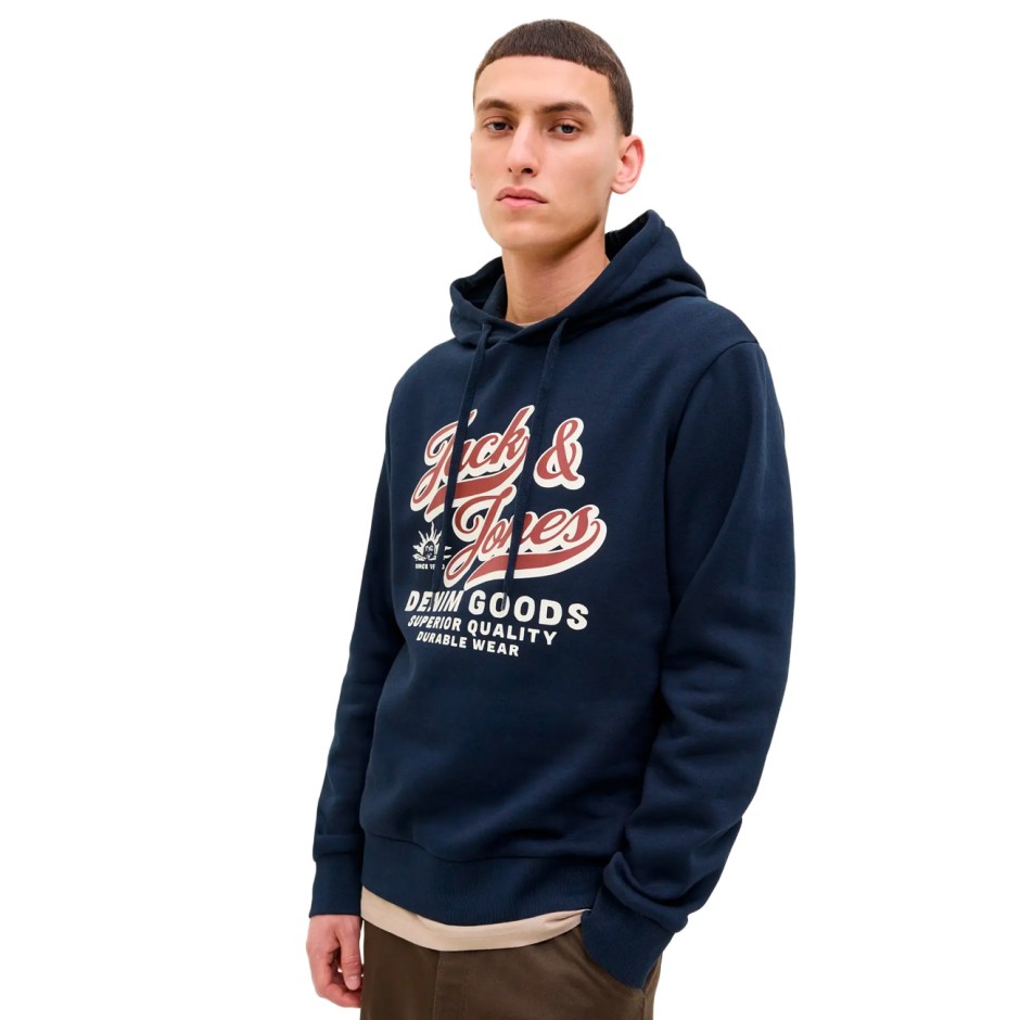 Ανδρικό Φούτερ Μπλε - Jack & Jones JJelogo