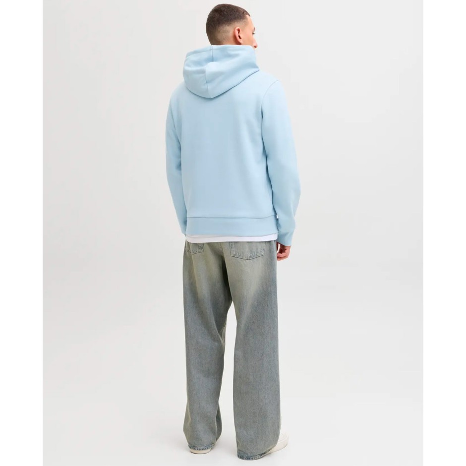 JACK & JONES JJELOGO SWEAT HOOD 2 COL 25/26 NOOS 12279649-4913960 Siel