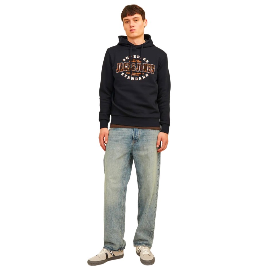 Ανδρικό Φούτερ Μαύρο - Jack & Jones JJelogo
