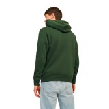 JACK & JONES JJELOGO SWEAT HOOD 2 COL 24/25 NOOS 12255617-4517288 Green Image 0