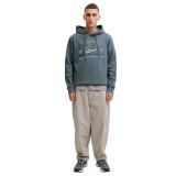 JACK & JONES JJELOGO SWEAT HOOD 2 COL AW SN 12299467-5034178 Γκρί Εικόνα 4