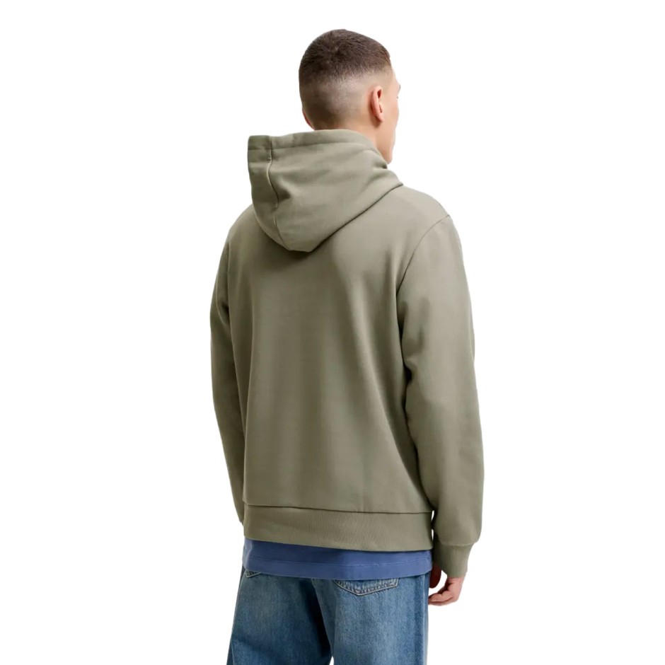 JACK & JONES JJELOGO SWEAT HOOD 2 COL AW SN 12299467-5034188 Ανθρακί