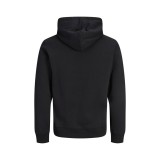 JACK & JONES JJAERO SWEAT HOOD 12298491-5024830 Μαύρο Εικόνα 0