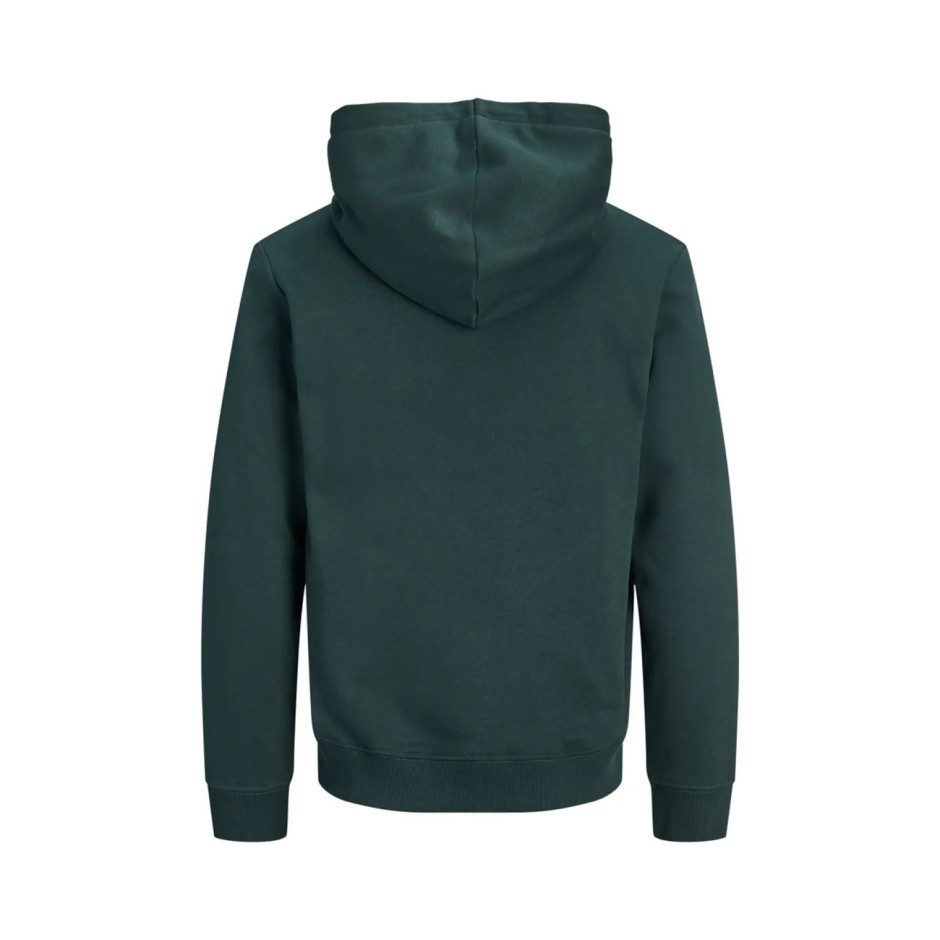JACK & JONES JJAERO SWEAT HOOD 12298491-5024831 Πράσινο