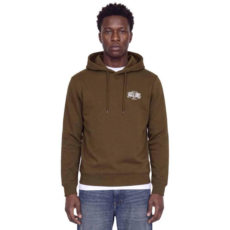 Ανδρικό Φούτερ Καφέ - Jack & Jones JJaero