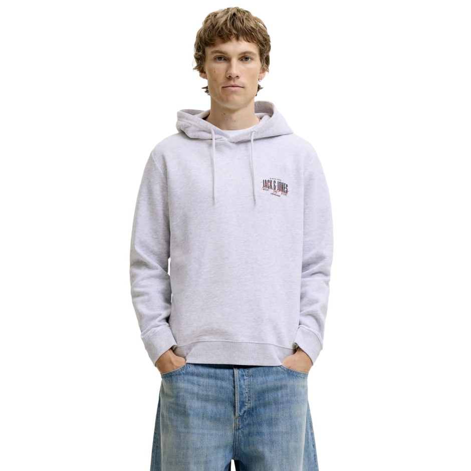 Ανδρικό Φούτερ Λευκό - Jack & Jones JJaero