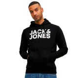 JACK & JONES JJECORP LOGO SWEAT HOOD 12152840-3150579 Black Image 
