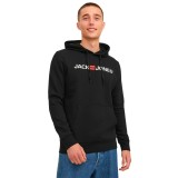 JACK & JONES JJECORP OLD LOGO SWEAT HOOD NOOS 12137054-2779027 Black Image 