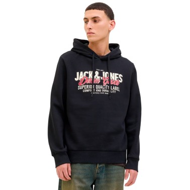 Ανδρικό Φούτερ Μαύρο - Jack & Jones JJelogo