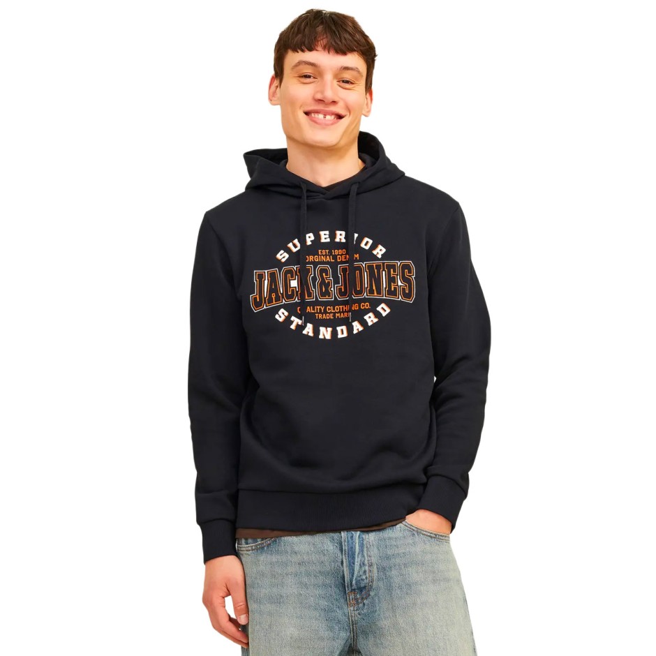 Ανδρικό Φούτερ Μαύρο - Jack & Jones JJelogo