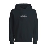 JACK & JONES JPRBLACASPER SWEAT HOOD FST 12288086-BLACK Black Image 