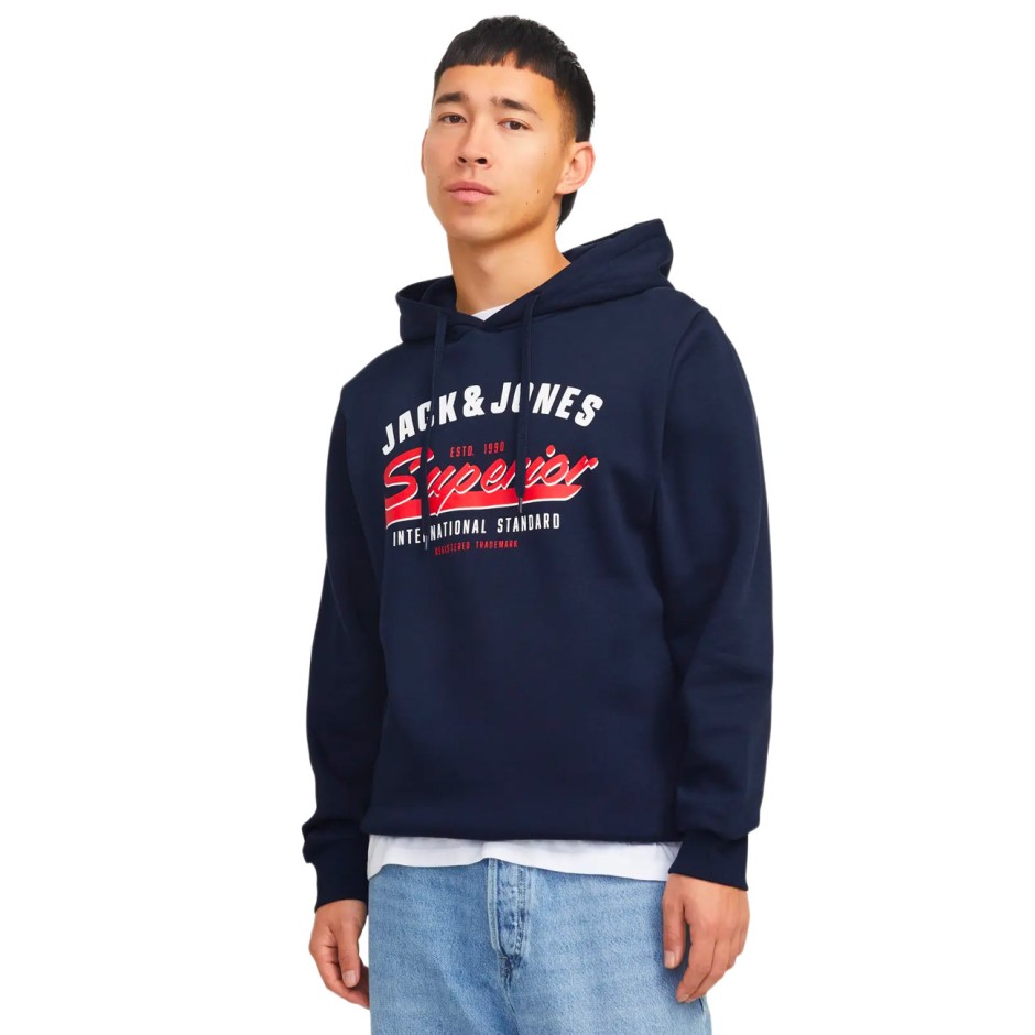Ανδρικό Φούτερ Μπλε - Jack & Jones JJelogo