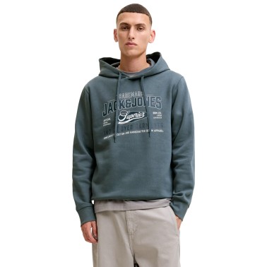 JACK & JONES JJELOGO SWEAT HOOD 2 COL AW SN 12299467-5034178 Γκρί