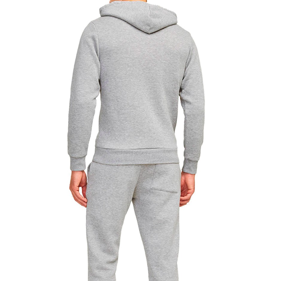 JJ REBEL  LOGO SWEAT HOOD 12263852-LIGHT GREY MELANGE Grey