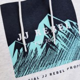 JJ REBEL RAVEN SWEAT HOOD 12266380-WHITE MELANGE White Image 1