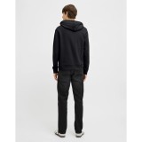 JJ REBEL JEANS PRINT SWEAT HOOD SN 12268879-BLACK Black Image 3