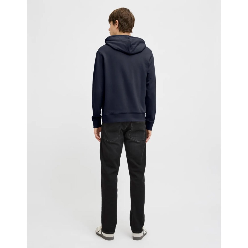JJ REBEL JEANS PRINT SWEAT HOOD SN 12268879-SKY CAPTAIN Blue