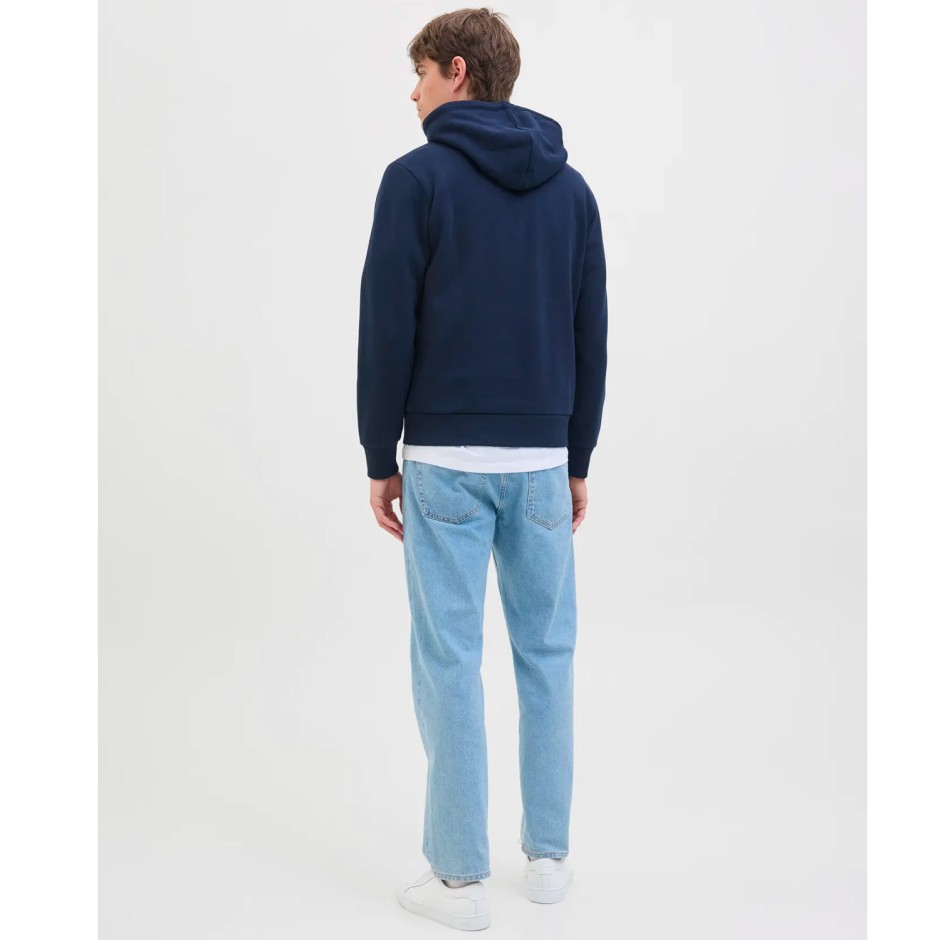 JJ REBEL JREBLASSE SWEAT HOOD 12279395-SKY CAPTAIN Blue