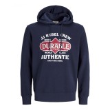 JJ REBEL JREBCASPER SWEAT HOOD 12266364-SKY CAPTAIN Blue Image 