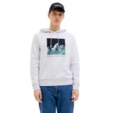 JJ REBEL RAVEN SWEAT HOOD 12266380-WHITE MELANGE White Image 