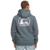 Quiksilver Clean Circle Ανθρακί - Ανδρική Μπλούζα Φούτερ Εικόνα 0