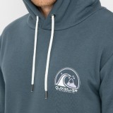 Quiksilver Clean Circle Ανθρακί - Ανδρική Μπλούζα Φούτερ Εικόνα 1