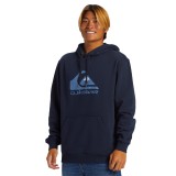 QUIKSILVER BIG LOGO HOODIE AQYFT03356-KTP0 Blue Image 1