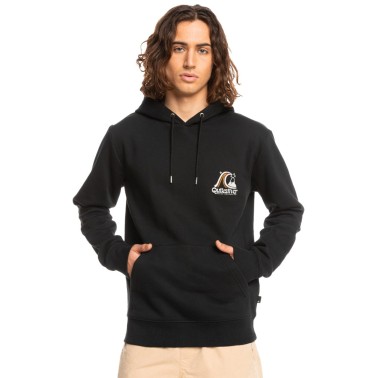 Ανδρική Μπλούζα Φούτερ QUIKSILVER ROLLING CIRCLE HOOD Μαύρο EQYFT04669-KVJ0 