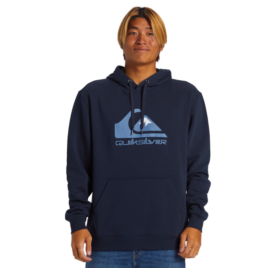 QUIKSILVER BIG LOGO HOODIE AQYFT03356-KTP0 Blue